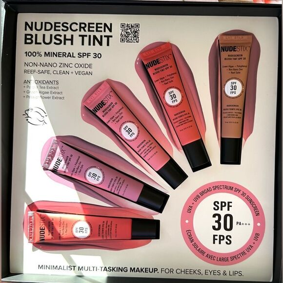 Nudestix Nudescreen blush + lip tint set (5 pcs) SPF30 - Picture 2 of 13